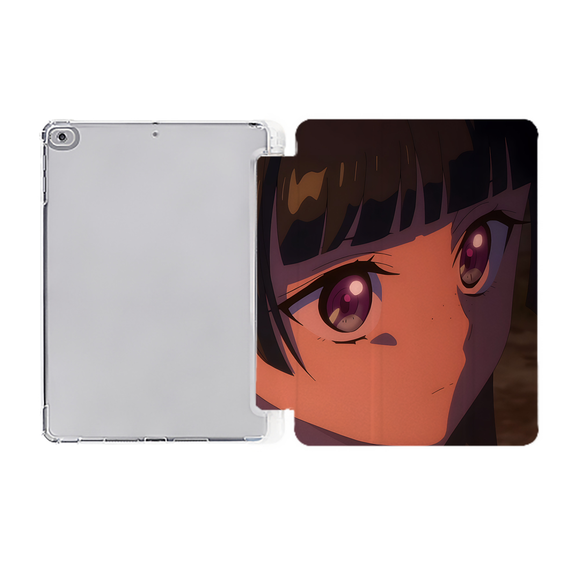 （画像用） 薬屋のひとりごと The Apothecary Diaries IPad ケース ペン収納付き 三つ折りスタンド PUレザー×シリコン 対応機種9.5/10.5/10.9インチ